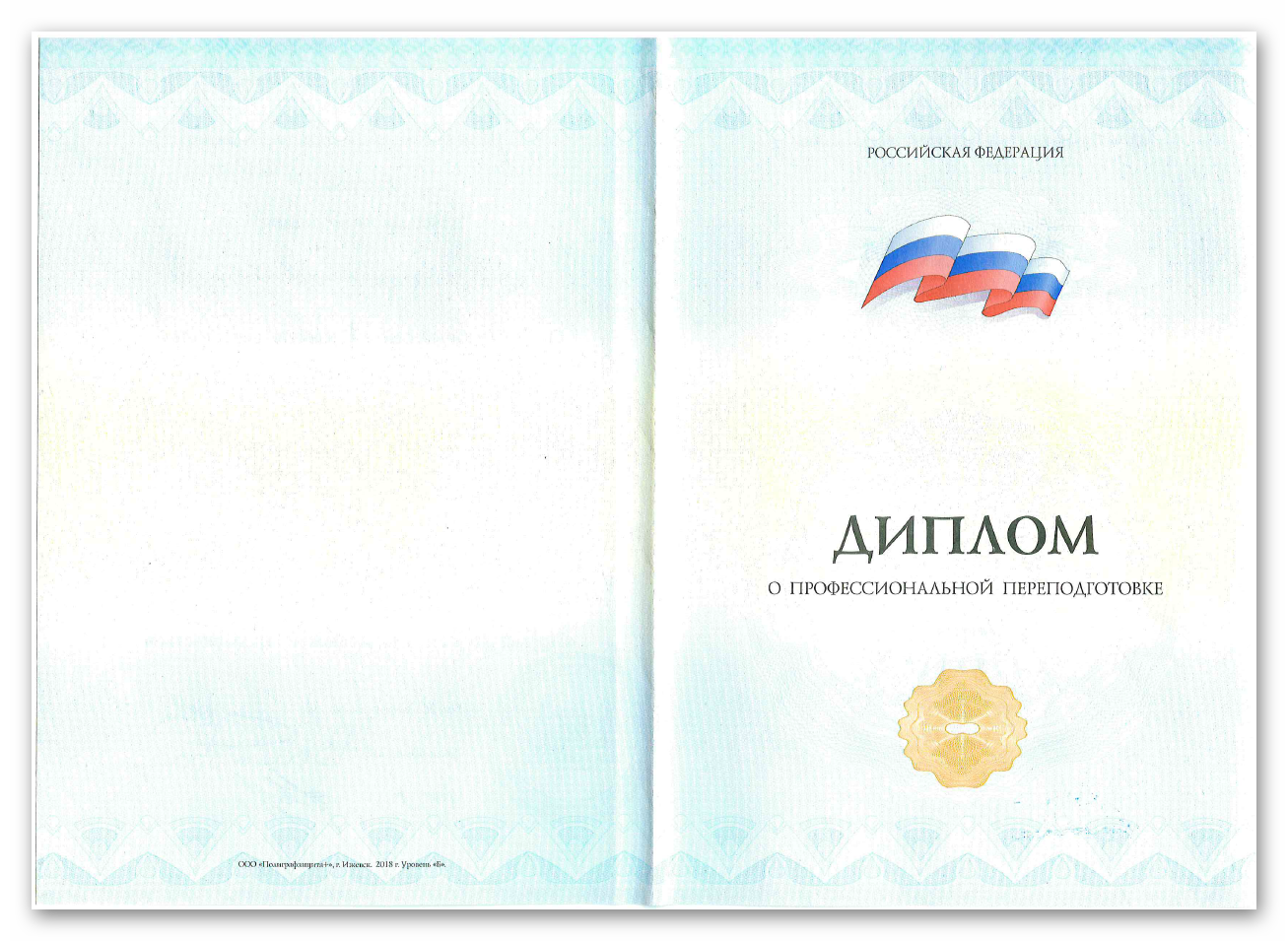 Диплом о профессиональной переподготовке